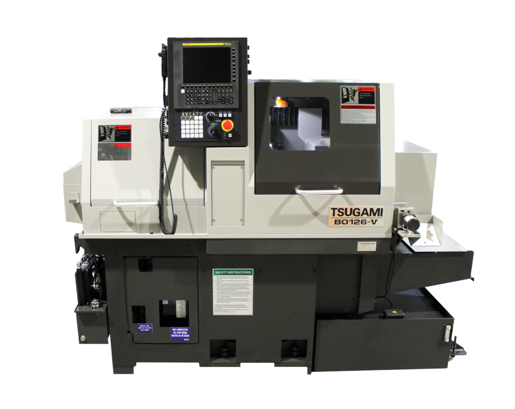 Tsugami B0126-V Swiss Type Automatic CNC Lathe - Tsugami America