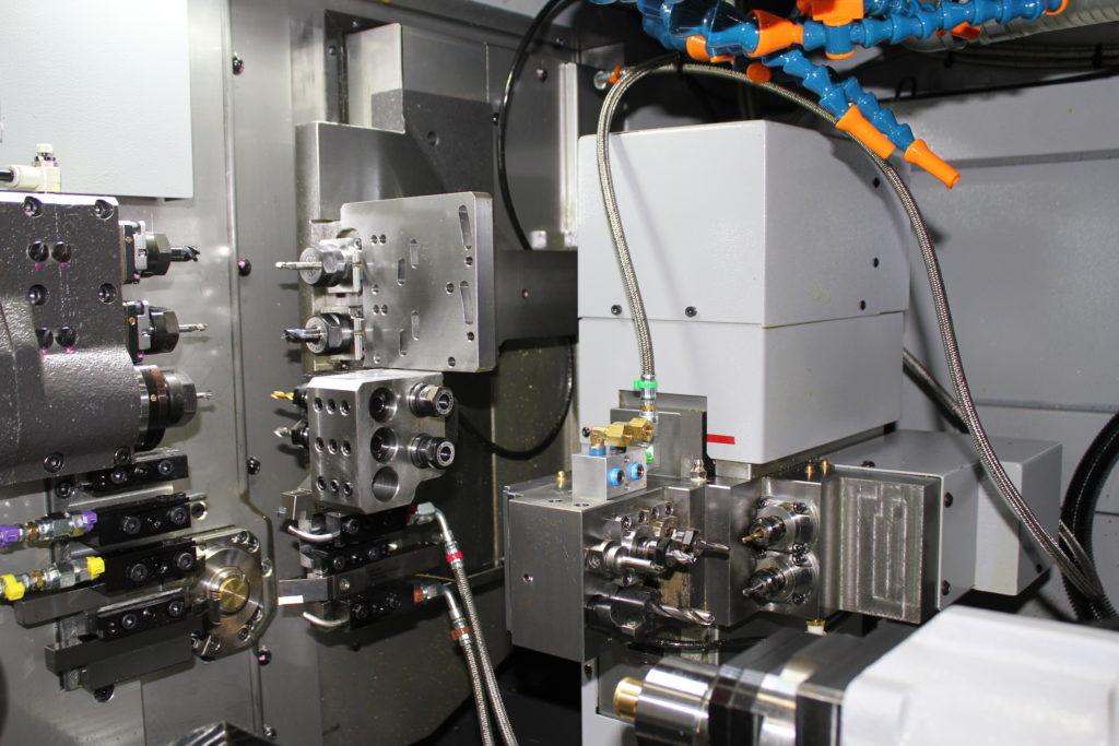 Tsugami BW129Z 12 mm 9-Axis Swiss Type CNC Automatic Lathe