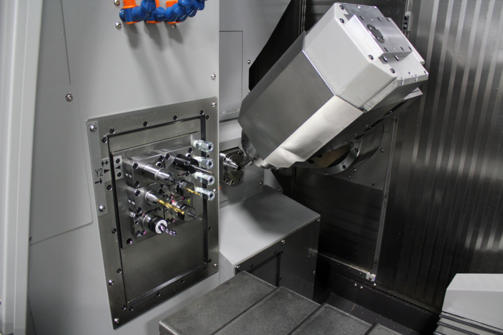 Tsugami SS20MH-III-5AX 20mm, B-Axis Sliding Headstock Lathe